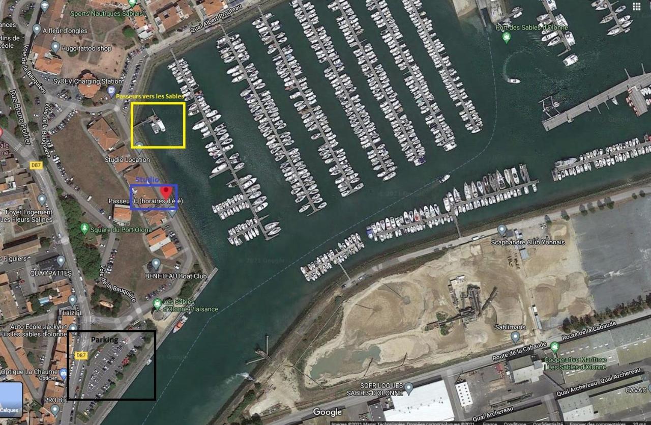 Studio Les Sables D'Olonne Port Olona - La Chaume Eksteriør bilde